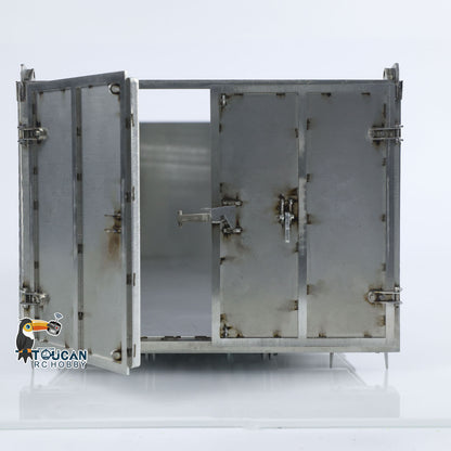Metal Trash High Bucket for 1/14 10x10 8x8 RC Roll On/Off Hydraulic Dumper Truck