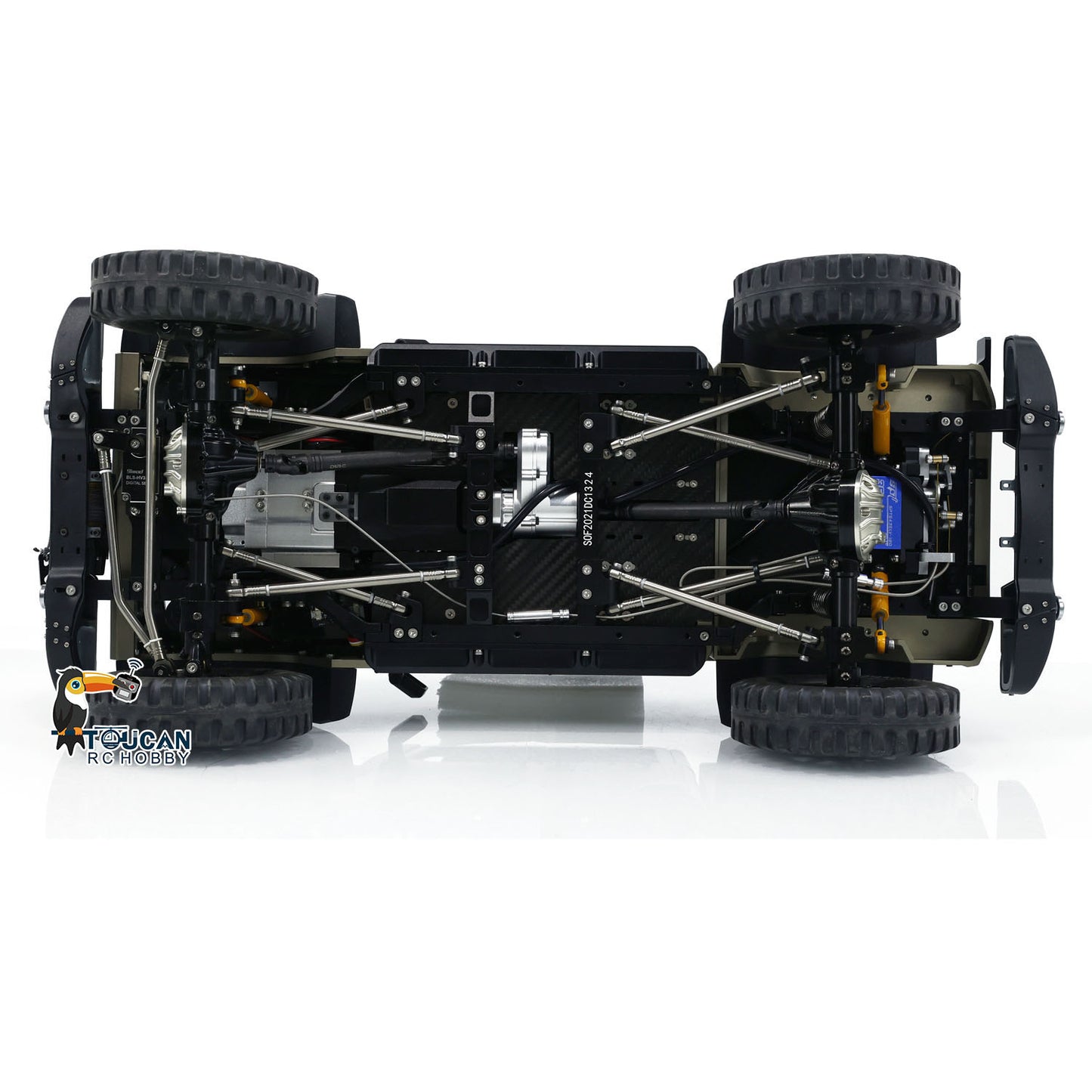 RTR TWOLF 1/10 TW-715 RC Off-road Metal Crawler Climb Truck