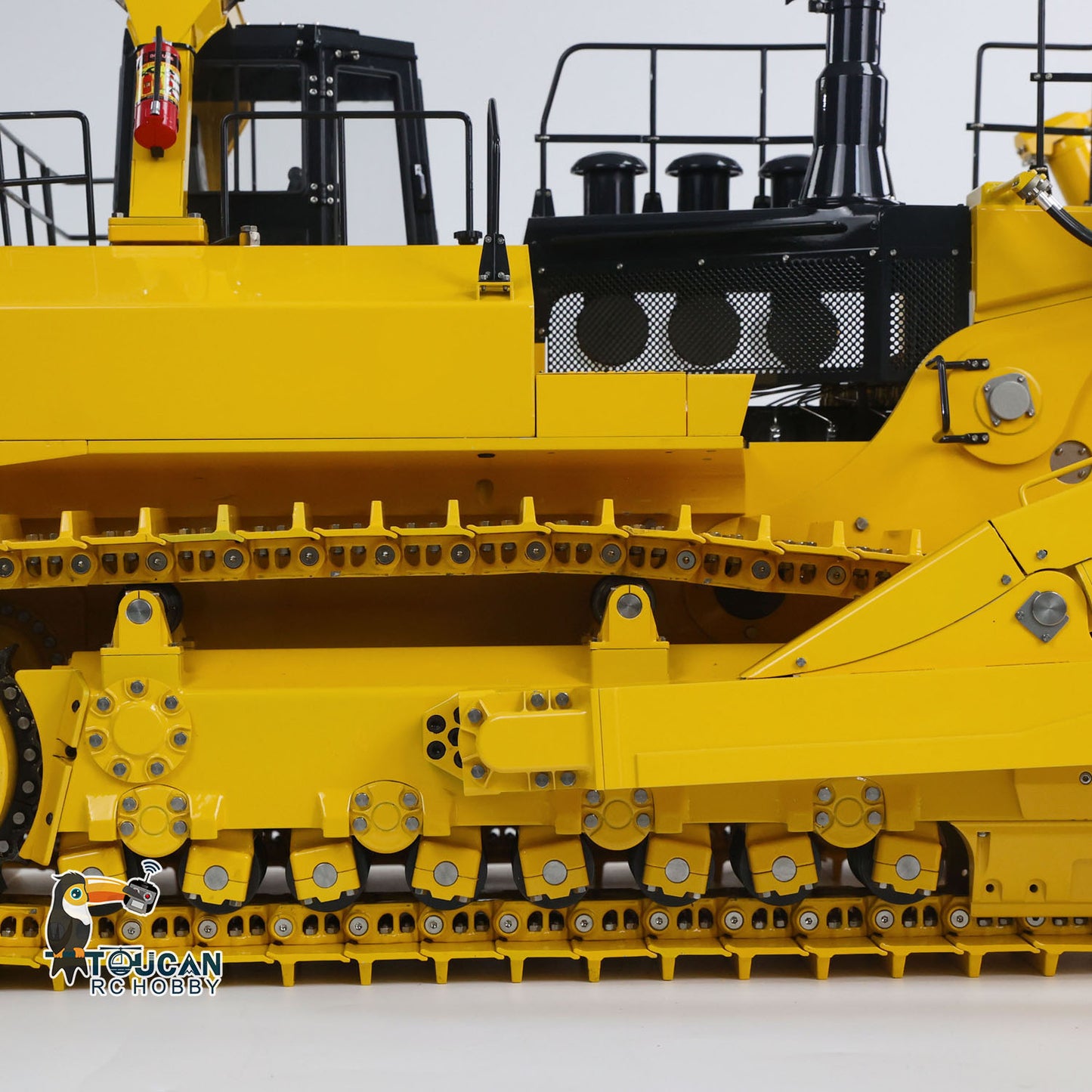 JDMODEL Metal 1/14 RC Hydraulic Bulldozer 575 Heavy Machine Huge Dozer Model Frsky X14 Radio System Mix Control Car Rear Ripper