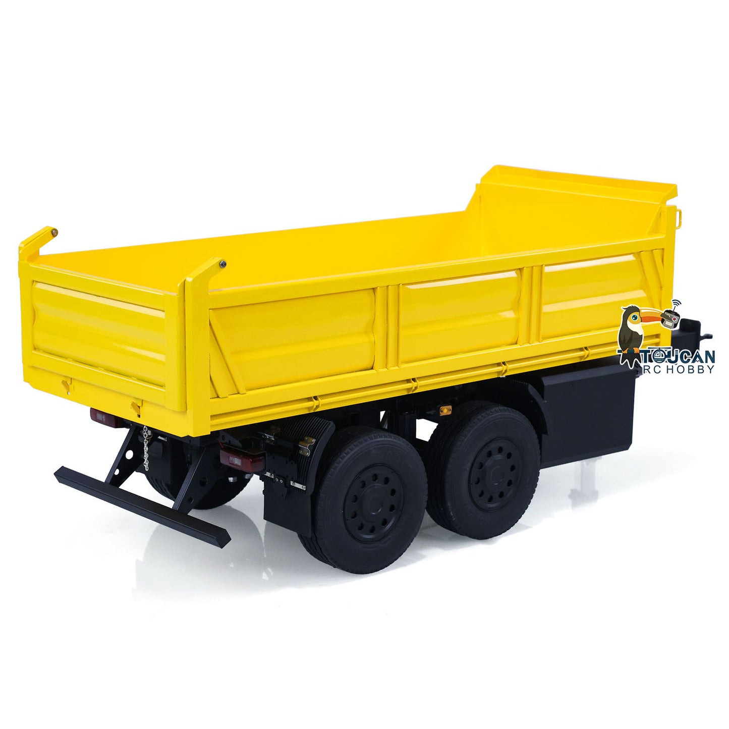 Metal 2 Axles LESU 1/14 RC Full Trailer Hydraulic Dumper