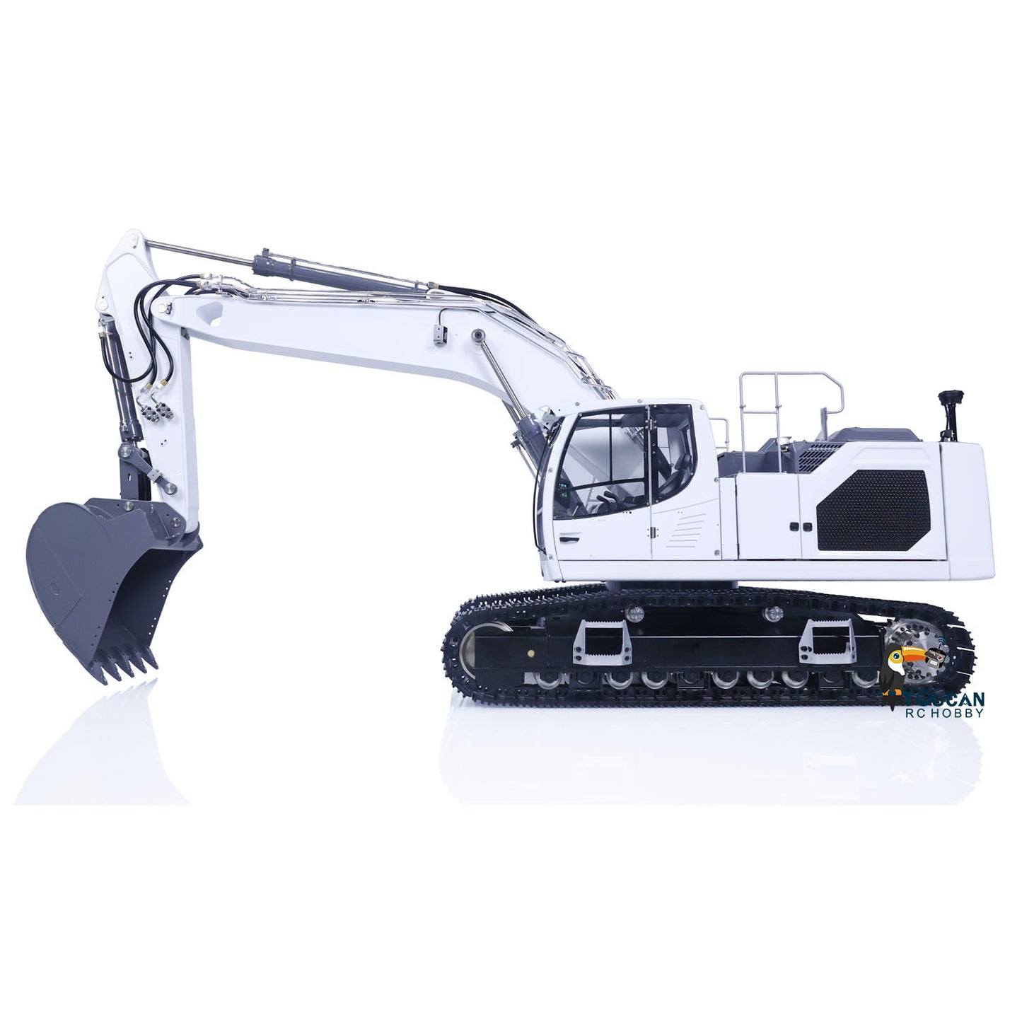 LESU 1/14 Aoue Metal Painted Assembled RTR LR945 Hydraulic RC Excavator Digger B0016