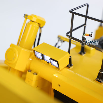 JDMODEL Metal 1/14 RC Hydraulic Bulldozer 575 Heavy Machine Huge Dozer Model Frsky X14 Radio System Mix Control Car Rear Ripper