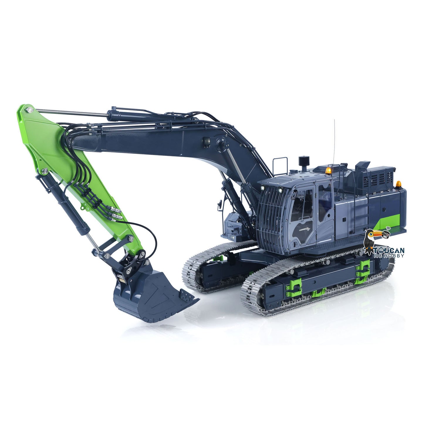 LESU Metal 1/14 RC Hydraulic Excavator Aoue ZX490 Upgraded Heavy Digger Model Paladin PL18EV Lite Sound Smoke