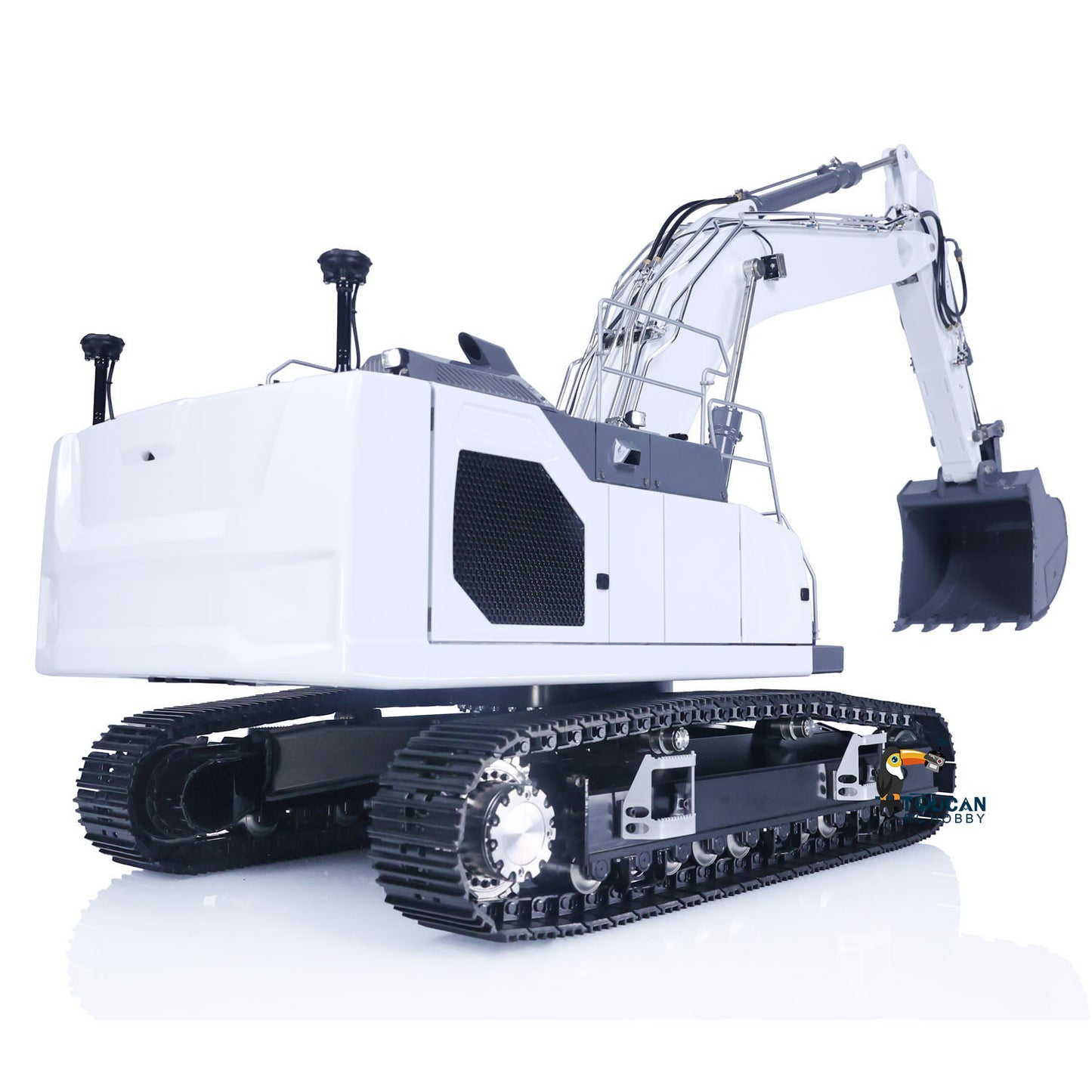 LESU 1/14 Aoue Metal Painted Assembled RTR LR945 Hydraulic RC Excavator Digger B0016
