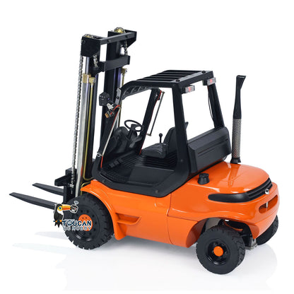 1/14 Hydraulic RC Forklift Wheeled Transfer Car Metal Construction Vehicles