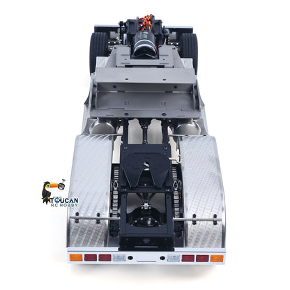 LESU 1/14 Scale Metal 6*6 Chassis for Remote Controlled Tractor Truck Motor Servo DIY Model W/O Battery Charger ESC