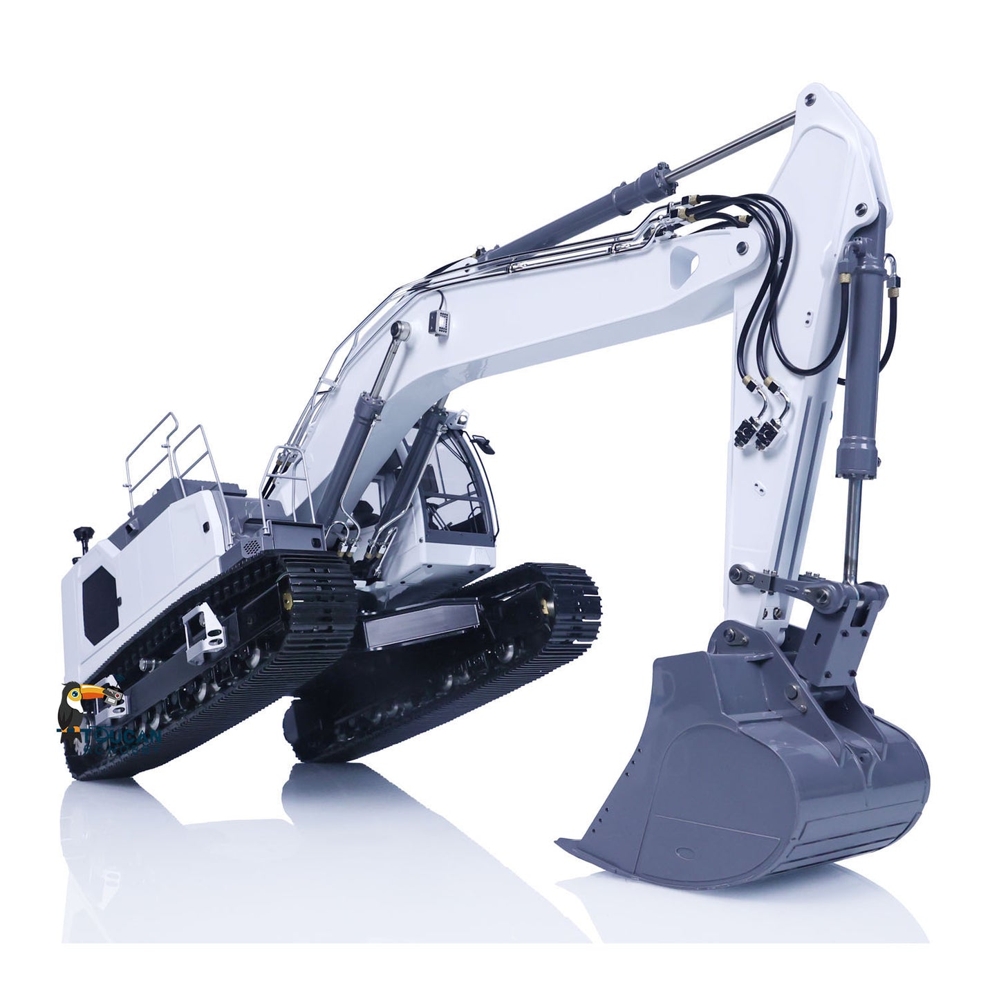 LESU 1/14 Aoue Metal Painted Assembled RTR LR945 Hydraulic RC Excavator Digger B0016