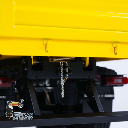 Metal 2 Axles LESU 1/14 RC Full Trailer Hydraulic Dumper