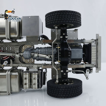 EN STOCK Châssis métallique 6x6 SCALECLUB pour camion tracteur 770S 1/14 RC