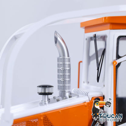 1/14 Hydraulic RC Bulldozer LESU Aoue 850K Metal I6S Remote Control Dozers Model