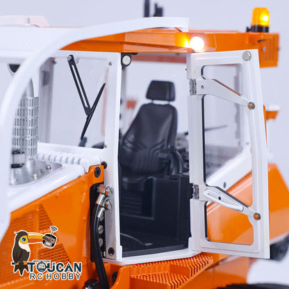 1/14 Hydraulic RC Bulldozer LESU Aoue 850K Metal I6S Remote Control Dozers Model