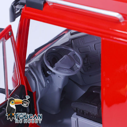 Coque de voiture en plastique avec pièce de rechange intérieure pour camion RC 1/14 TAMIYA IVECOL Dumper