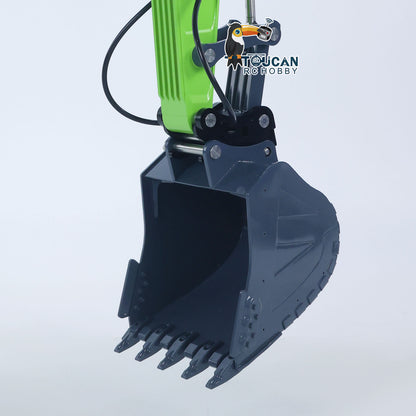 LESU Metal 1/14 RC Hydraulic Excavator Aoue ZX490 Upgraded Heavy Digger Model Paladin PL18EV Lite Sound Smoke