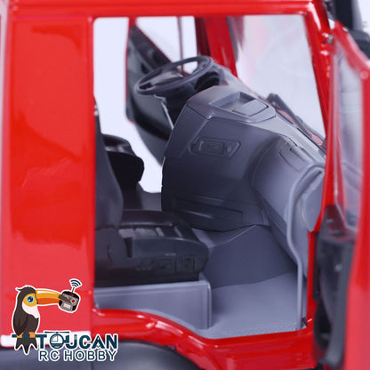 Coque de voiture en plastique avec pièce de rechange intérieure pour camion RC 1/14 TAMIYA IVECOL Dumper