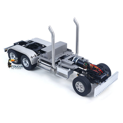 LESU 1/14 Scale Metal 6*6 Chassis for Remote Controlled Tractor Truck Motor Servo DIY Model W/O Battery Charger ESC