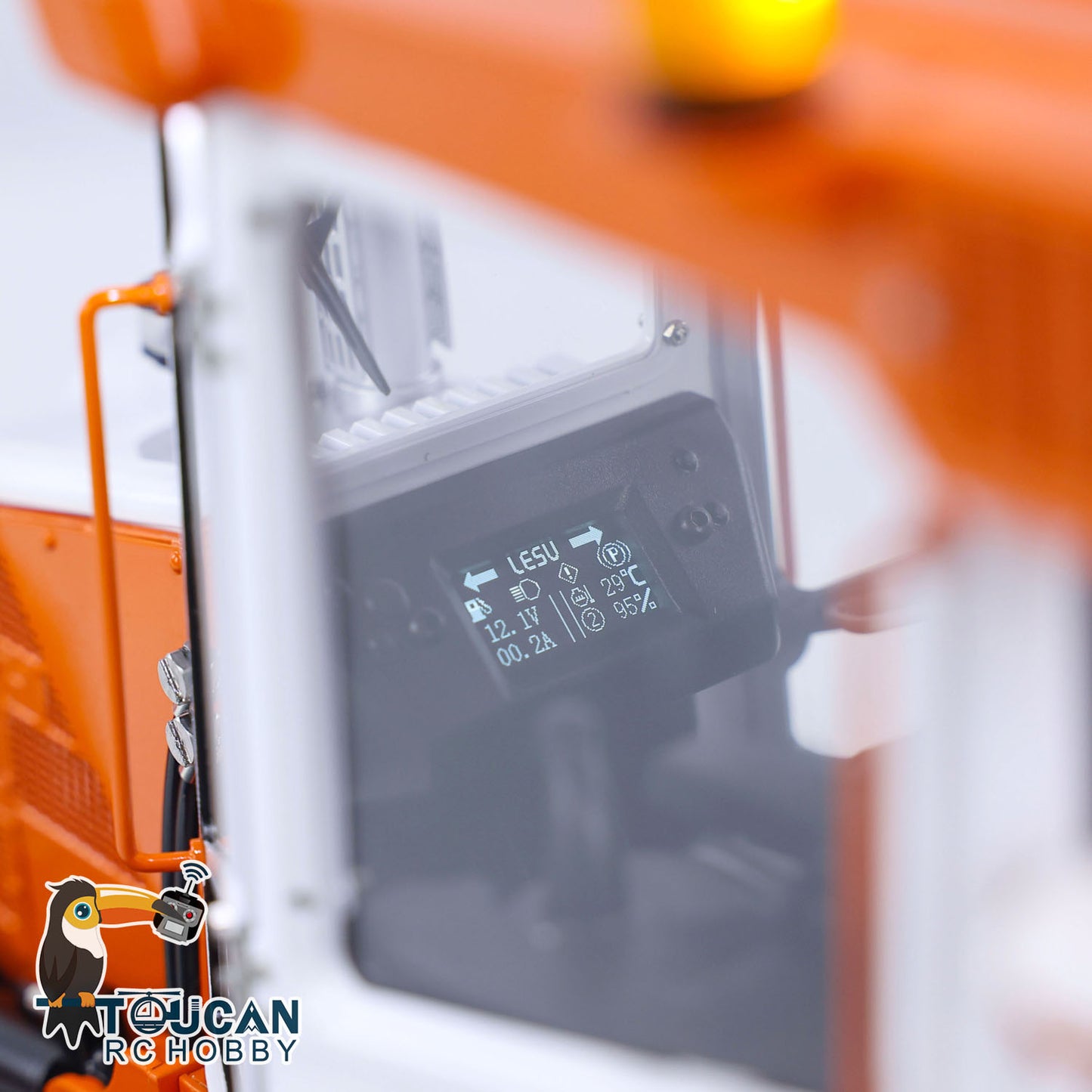 1/14 Hydraulic RC Bulldozer LESU Aoue 850K Metal I6S Remote Control Dozers Model