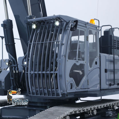 LESU Metal 1/14 RC Hydraulic Excavator Aoue ZX490 Upgraded Heavy Digger Model Paladin PL18EV Lite Sound Smoke