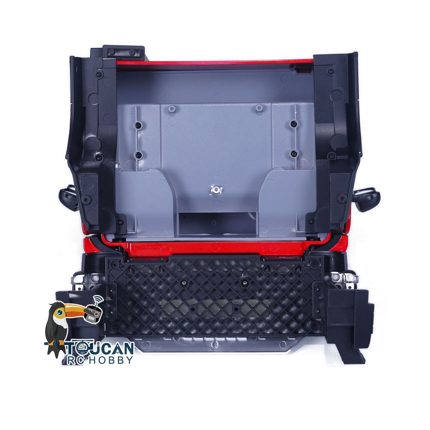Coque de voiture en plastique avec pièce de rechange intérieure pour camion RC 1/14 TAMIYA IVECOL Dumper