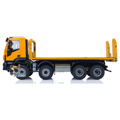 1/14 Metall 8x4 PNP lackiert montierter hydraulischer RC Abschleppwagen