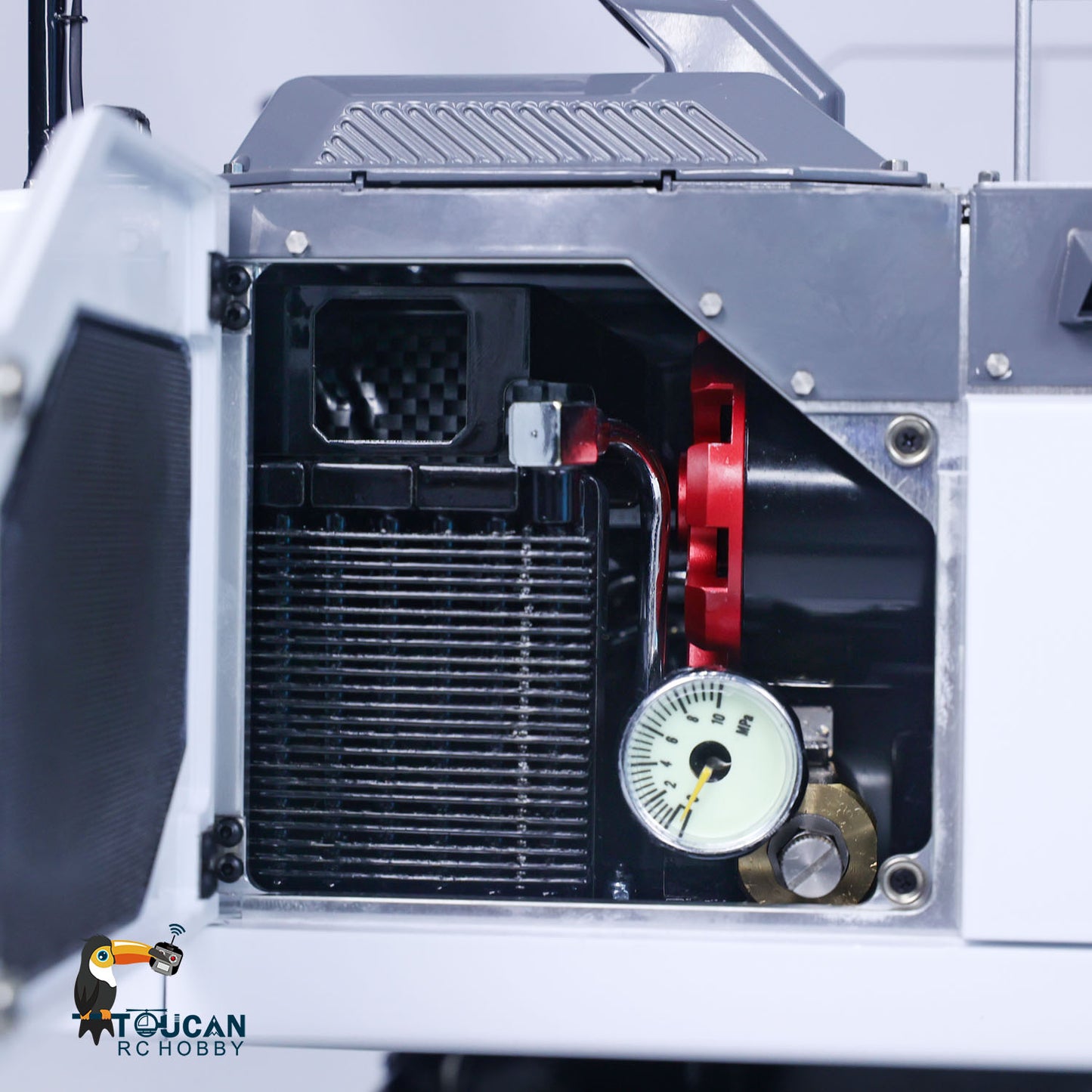 LESU 1/14 Aoue Metal Painted Assembled RTR LR945 Hydraulic RC Excavator Digger B0016