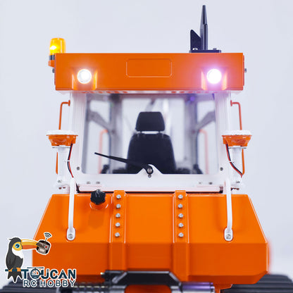 1/14 Hydraulic RC Bulldozer LESU Aoue 850K Metal I6S Remote Control Dozers Model