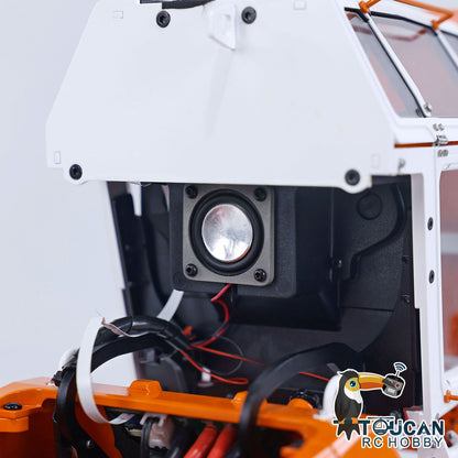 1/14 Hydraulic RC Bulldozer LESU Aoue 850K Metal I6S Remote Control Dozers Model