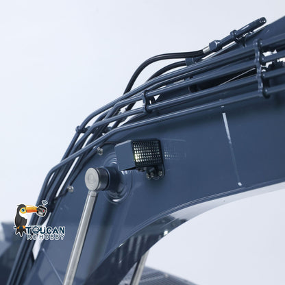 LESU Metal 1/14 RC Hydraulic Excavator Aoue ZX490 Upgraded Heavy Digger Model Paladin PL18EV Lite Sound Smoke