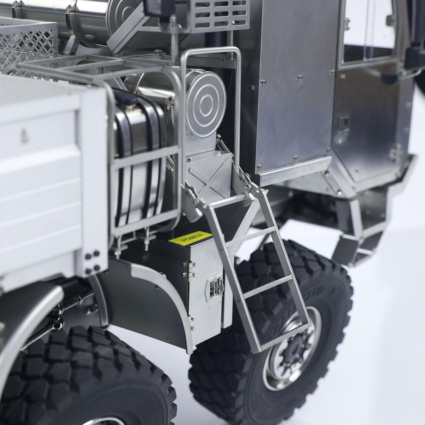 T815 3Speed 1/14 RC Off Road Military Truck Metal Body Remote Control 8*8 Transport Vehicle Flysky ST8 Radio Light Sound