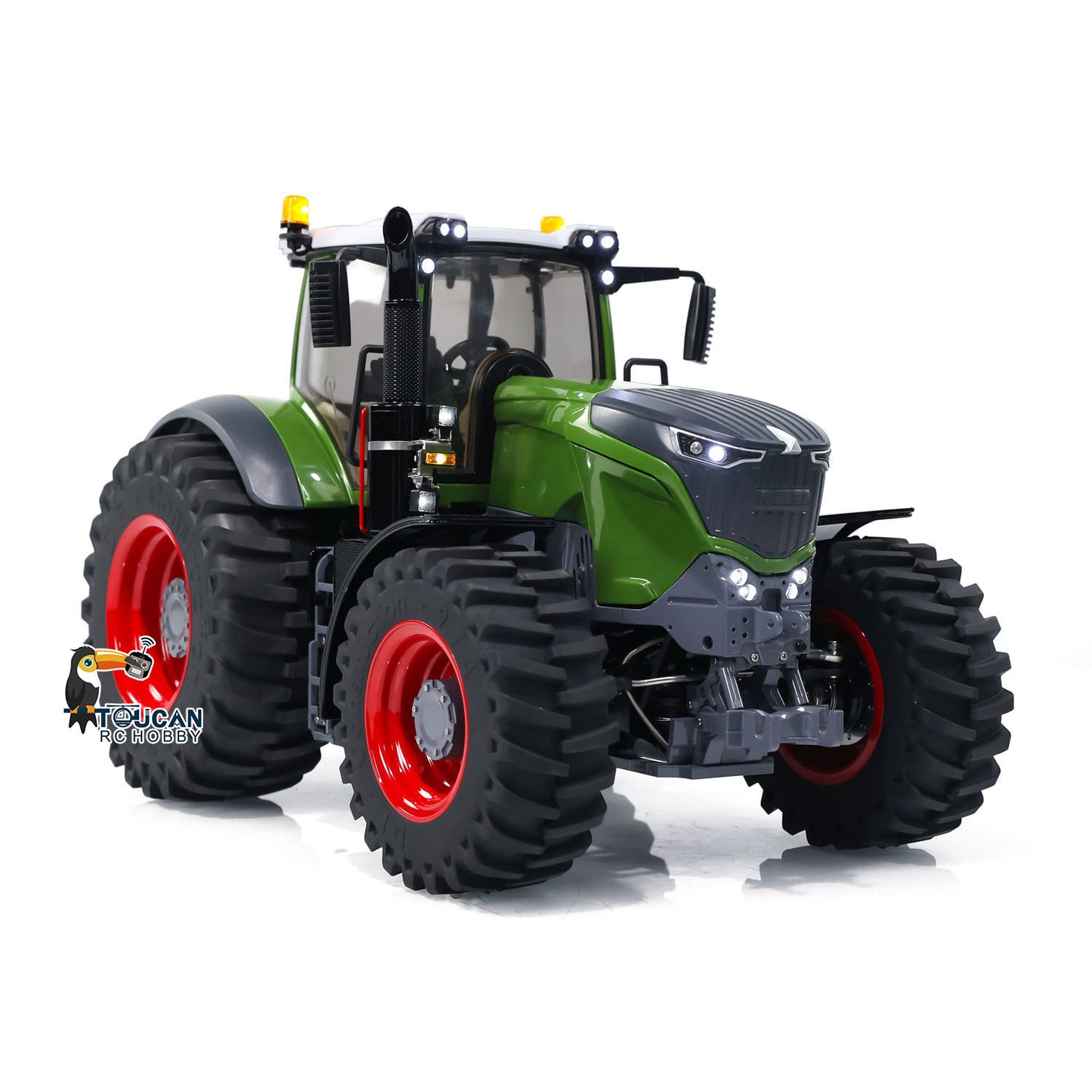 Tracteurs RC LESU 4X4 1050 1/16 RTR Châssis métallique pour voiture