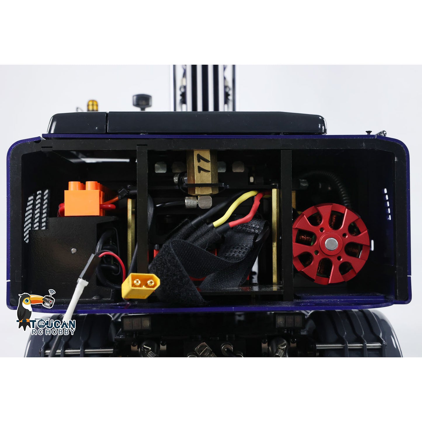 1/14 946-3 Wheeled RC Hydraulic Excavator RC Digger PL18EV Transmitter Tiltable Bucket