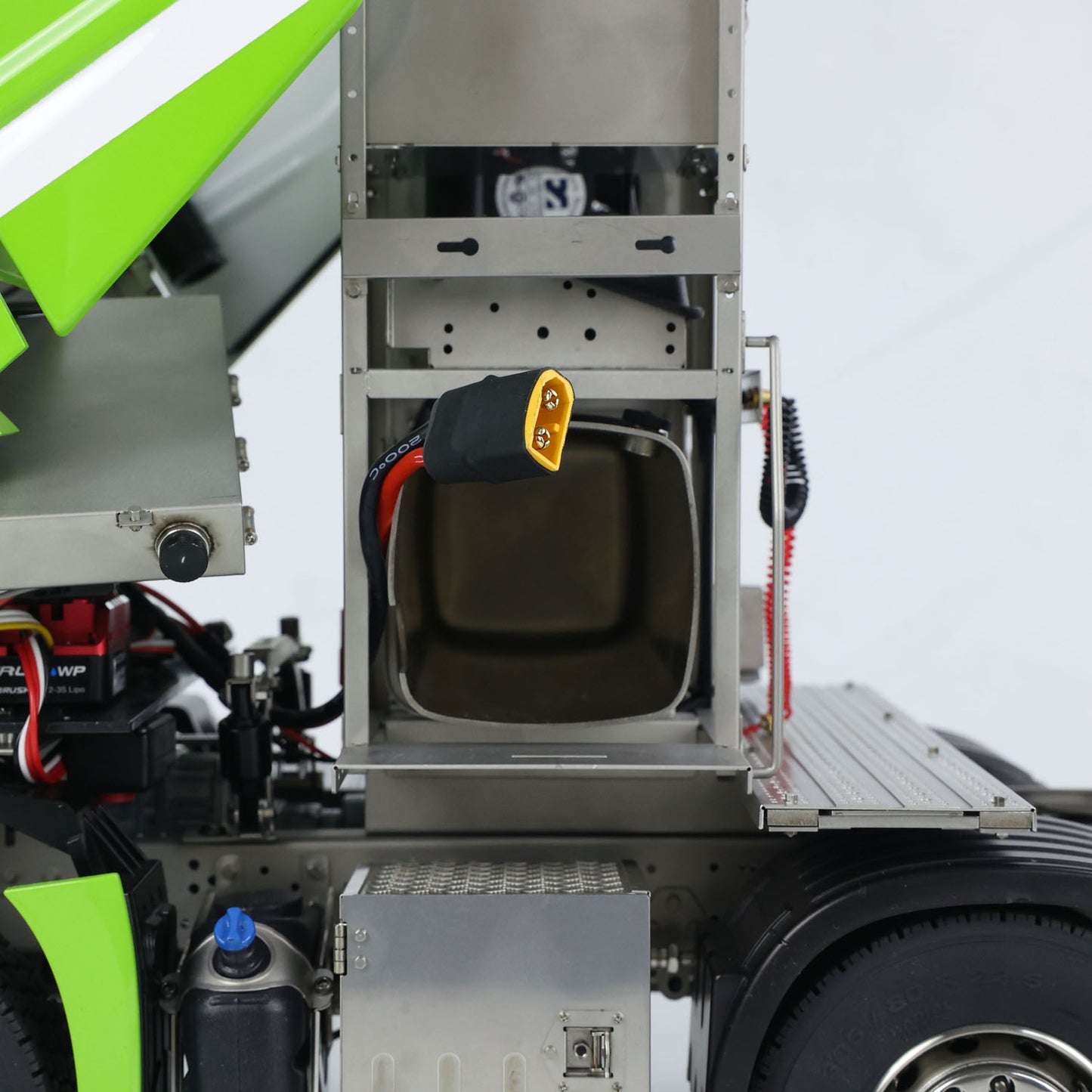 Unitru-01 3363 1/14 RC Tractor Truck Remote Control Lorry Car 10*10 Metal Chassis Smoke ST8 Radio Differential Lock RTR Light Multimedia Display Screen