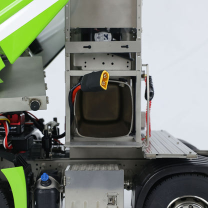 Unitru-01 3363 1/14 RC Tractor Truck Remote Control Lorry Car 10*10 Metal Chassis Smoke ST8 Radio Differential Lock RTR Light Multimedia Display Screen