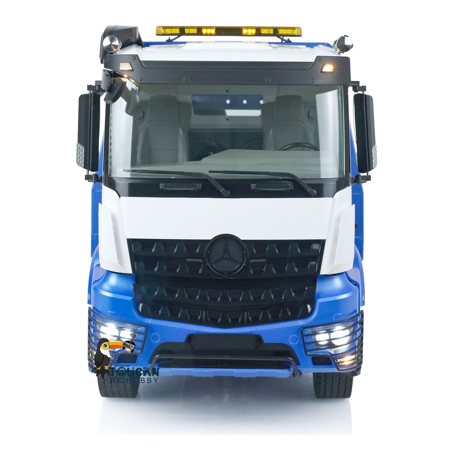 JDMODEL-196 1/14 4x4 Metall montiert lackiert RC RTR hydraulischer Pritschenwagen Abschleppwagen Bergungsfahrzeug