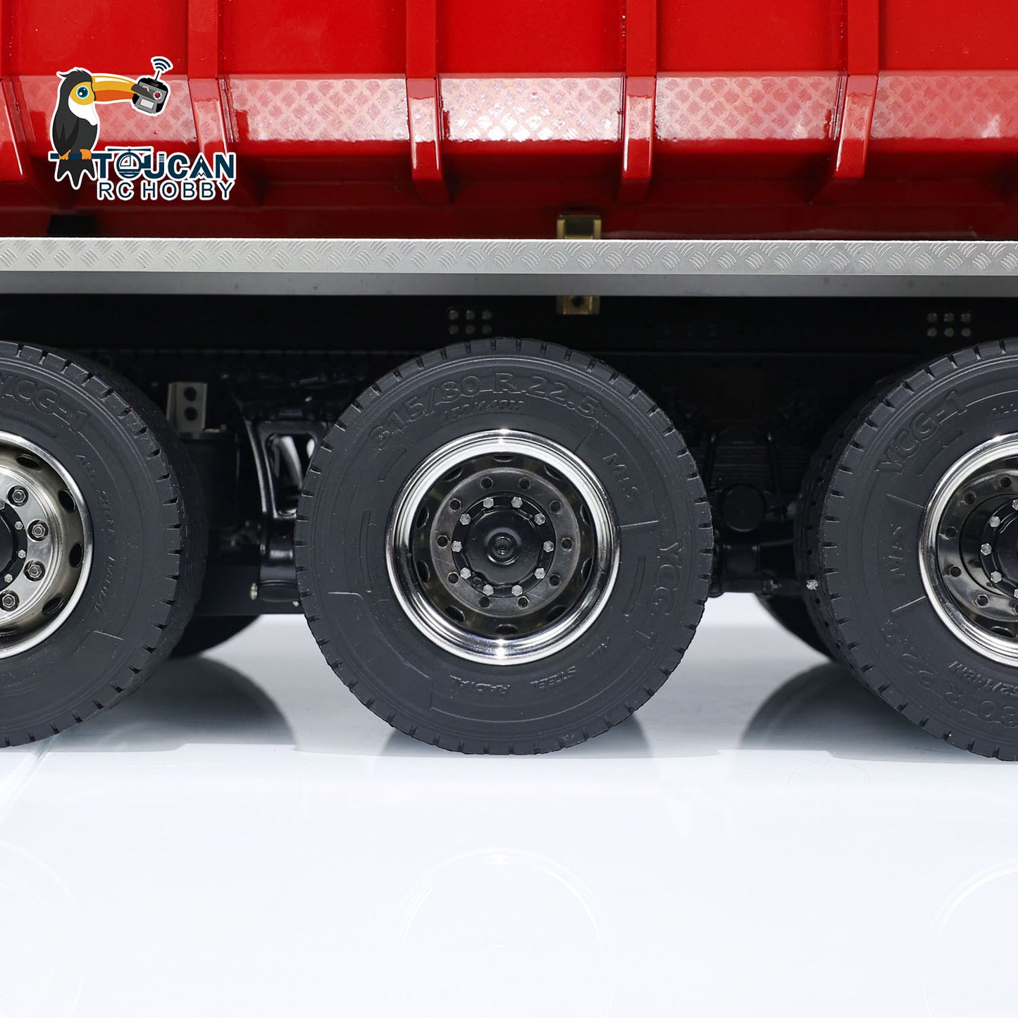 1/14 8x8 Metal RC PNP Hydraulic Painted Assembled Roll On/Off Dumper Truck