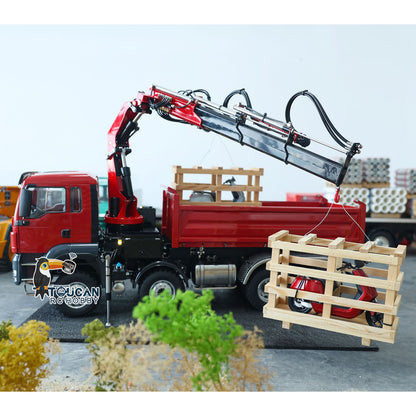 Voiture à benne basculante hydraulique LESU RC 8X8 1/14 RTR