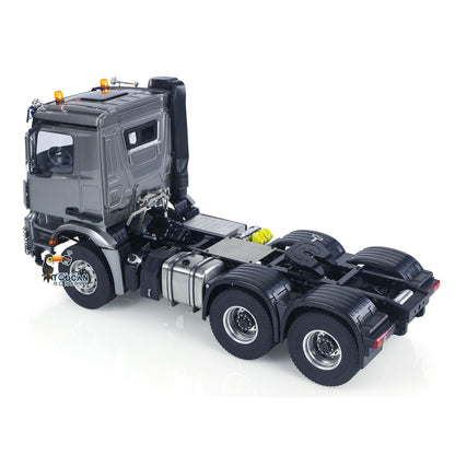 6X6 1/14 Radio Controlled Lorry Car RC Tractor Truck Model Battery RTR NO Lock Differential Axles 2Speed for TAMIYA Semi Trailer