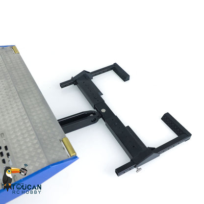 JDMODEL-196 1/14 4x4 Metall montiert lackiert RC RTR hydraulischer Pritschenwagen Abschleppwagen Bergungsfahrzeug