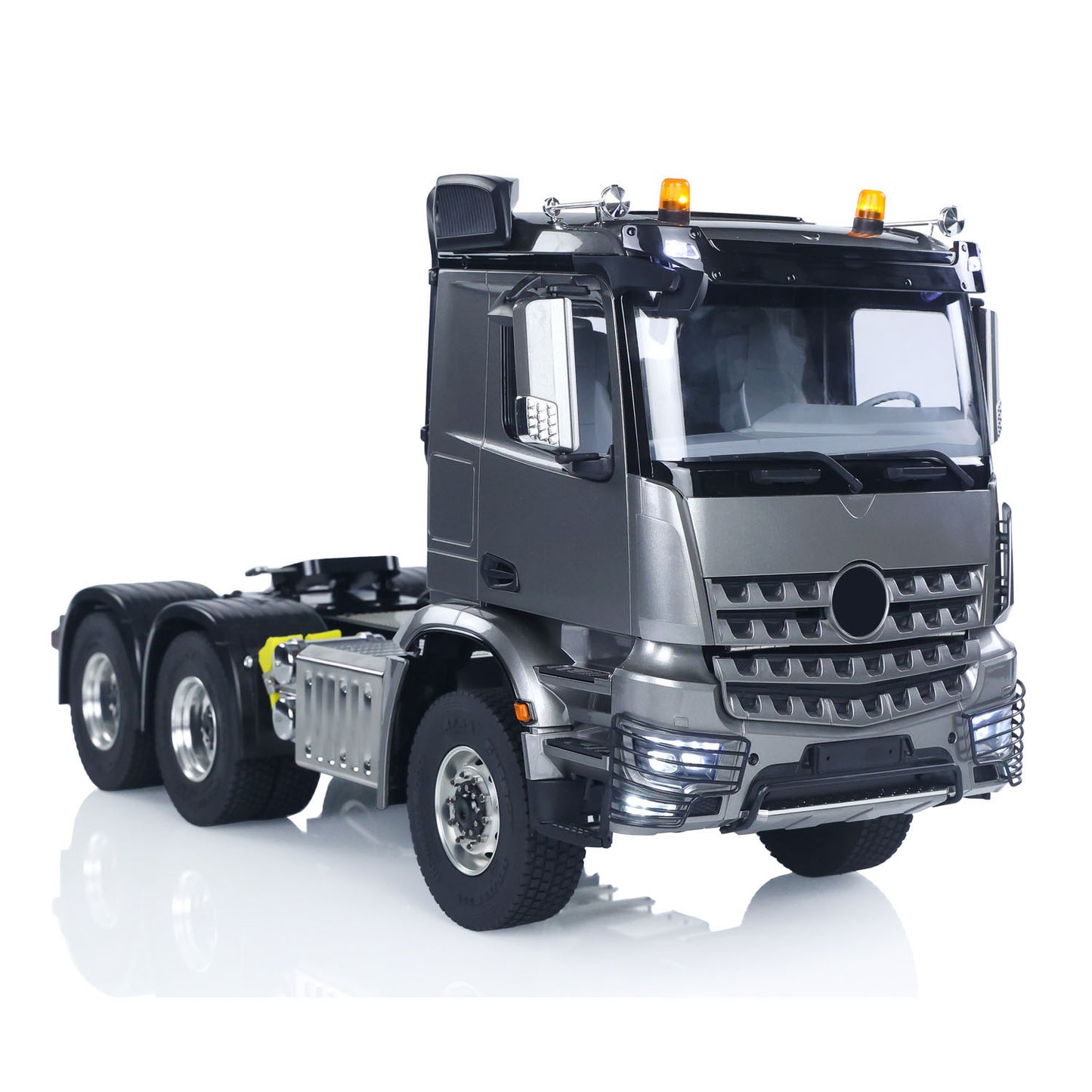 6X6 1/14 Radio Controlled Lorry Car RC Tractor Truck Model Battery RTR NO Lock Differential Axles 2Speed for TAMIYA Semi Trailer