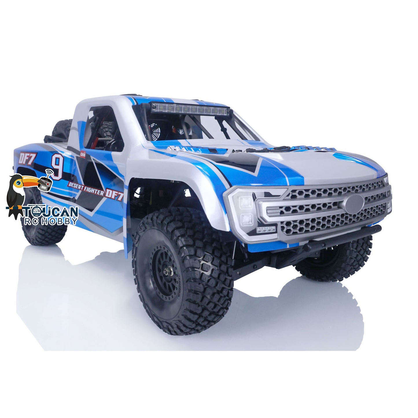 YIKONG YK4072 DF7 V2 1/7 RC Voiture 4WD Desert Crawler Tout-terrain