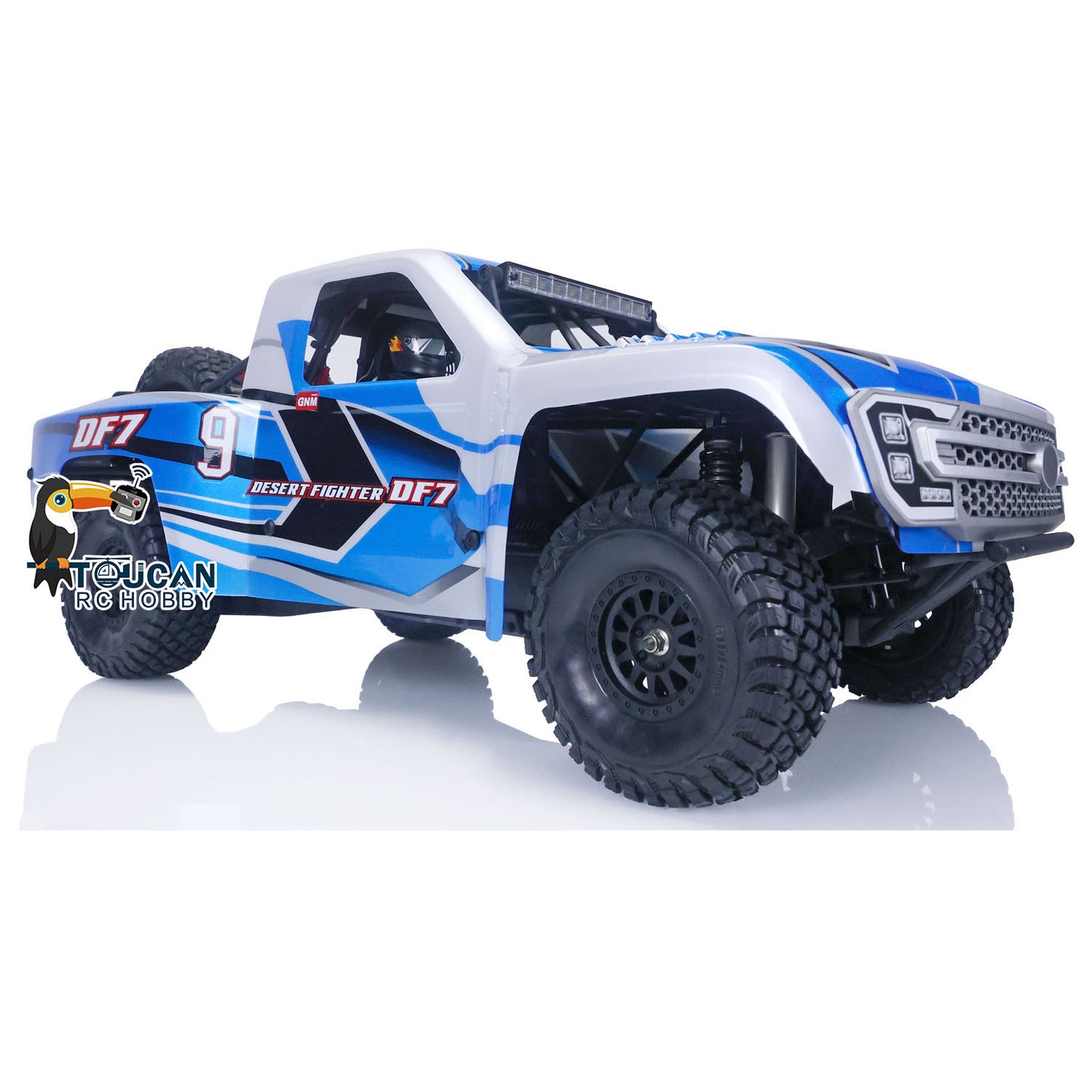 YIKONG YK4072 DF7 V2 1/7 RC Voiture 4WD Desert Crawler Tout-terrain