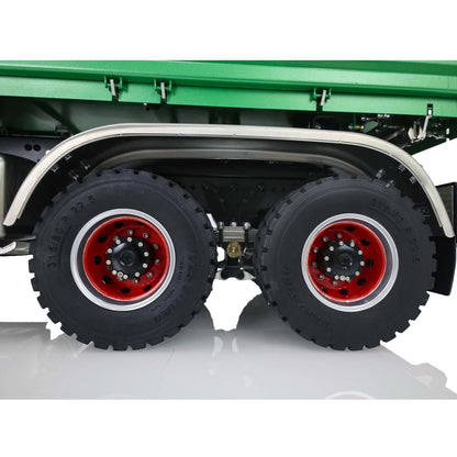 LESU 1/14 3Axles 3-way Tipper RC Hydraulic Dumper Radio Battery RTR
