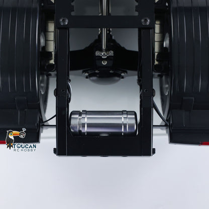 6X6 1/14 Radio Controlled Lorry Car RC Tractor Truck Model Battery RTR NO Lock Differential Axles 2Speed for TAMIYA Semi Trailer