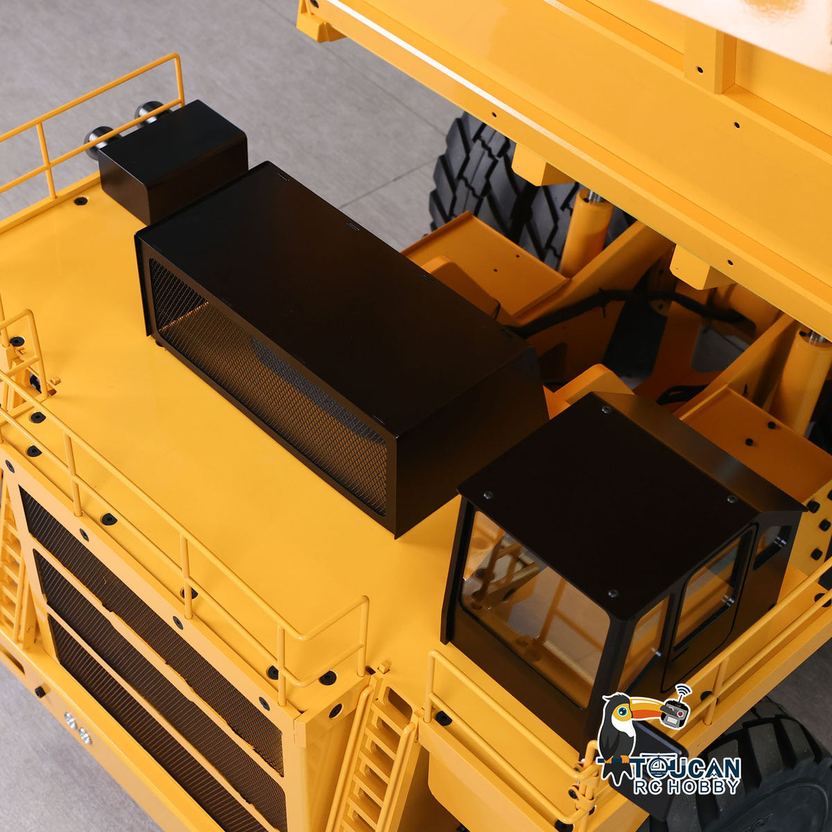 JDModel 1/14 4x4 118F Bogie RC Hydraulischer Bergbau-Dumper