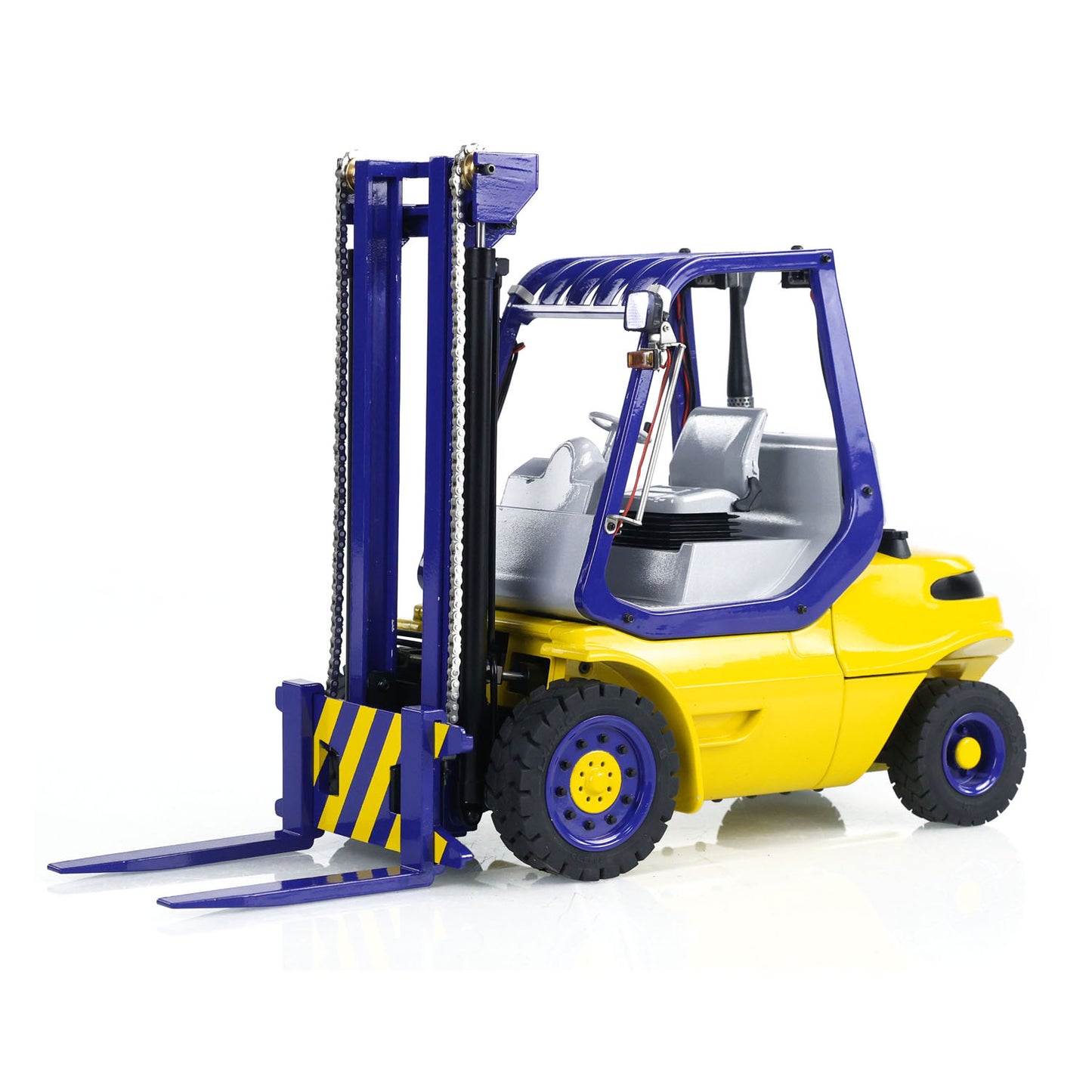 1/14 Hydraulic RC Forklift Wheeled Transfer Car Metal Construction Vehicles