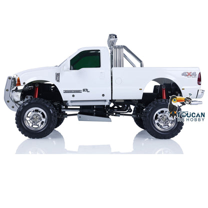 1/10 RC HG Pickup Truck P410 4*4 Rally Racing Crawler Car 2.4G Radio Motor ESC