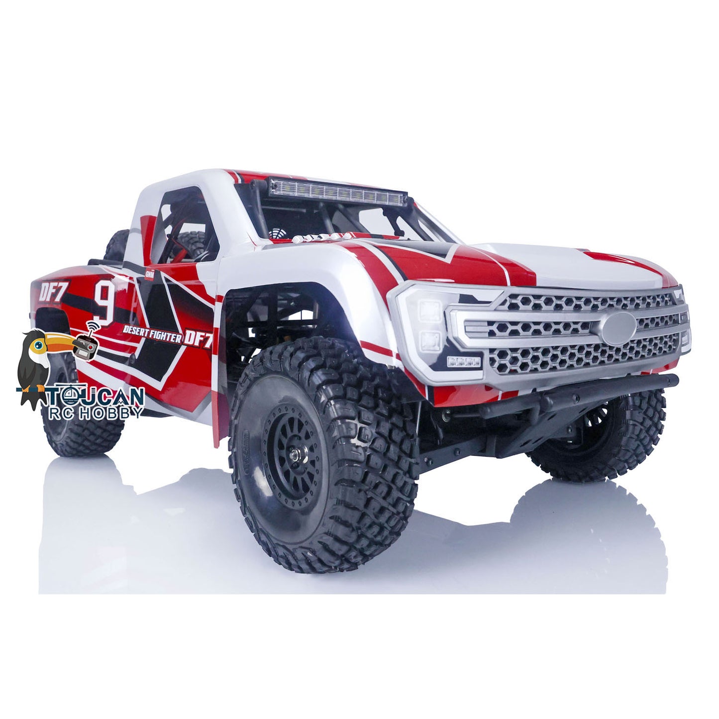 YIKONG YK4072 DF7 V2 1/7 RC Voiture 4WD Desert Crawler Tout-terrain