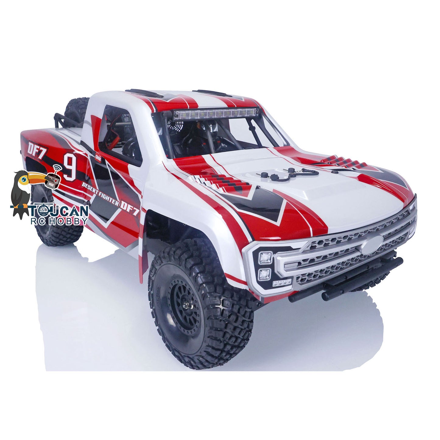 YIKONG YK4072 DF7 V2 1/7 RC Voiture 4WD Desert Crawler Tout-terrain