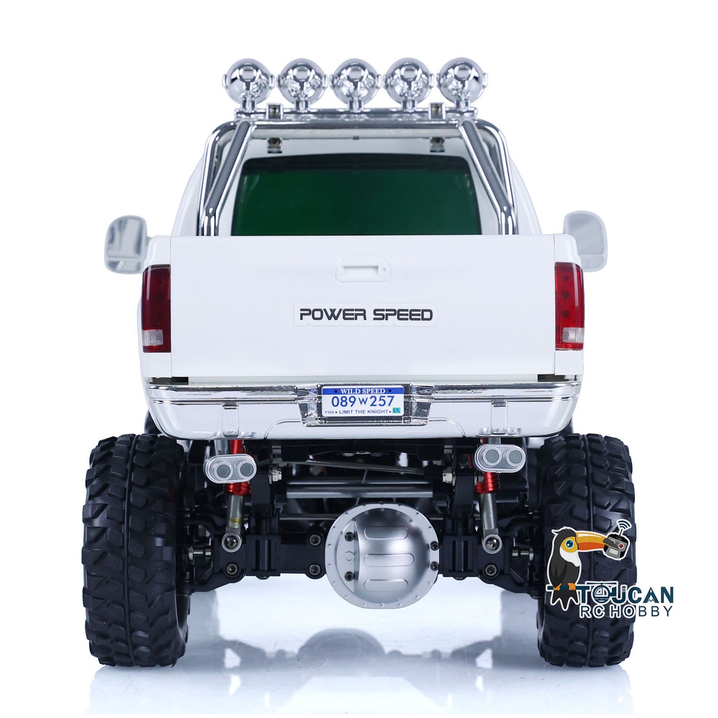 1/10 RC HG Pickup Truck P410 4*4 Rally Racing Crawler Car 2.4G Radio Motor ESC