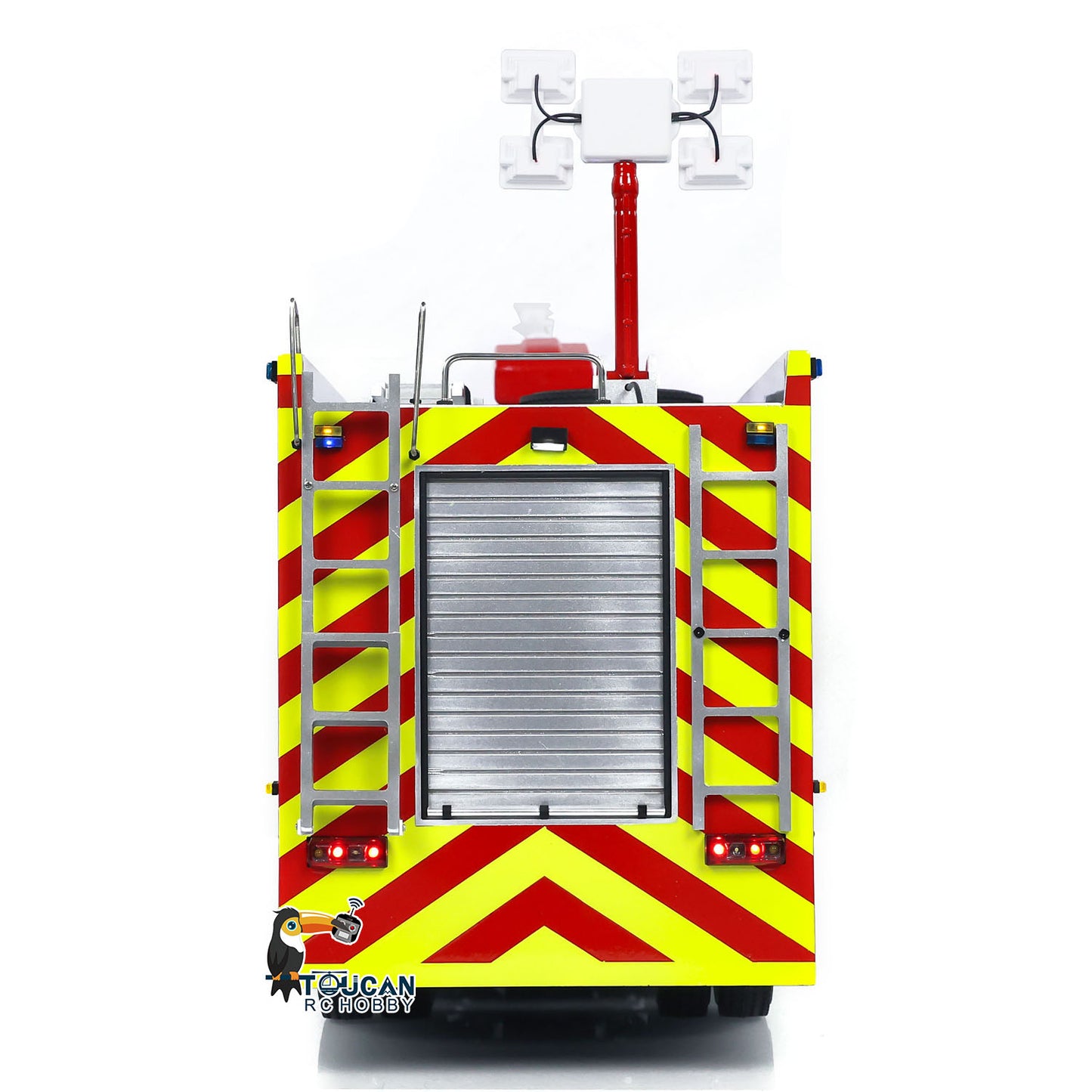 1/14 Ferngesteuertes Feuerwehrauto 8x4 RC Feuerwehrmodell