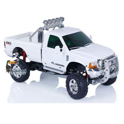 1/10 RC HG Pickup Truck P410 4*4 Rally Racing Crawler Car 2.4G Radio Motor ESC